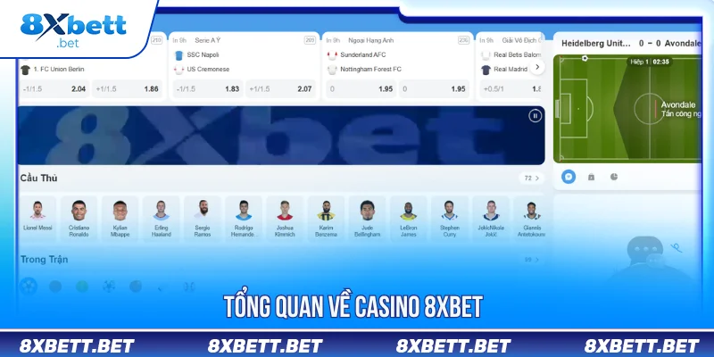 Casino 8XBET Với Thế Mạnh Và Kho Game Hấp Dẫn Nhất Casino 8XBET Với Thế Mạnh Và Kho Game Hấp Dẫn Nhất